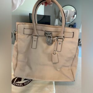 Michael Kors cream cross body